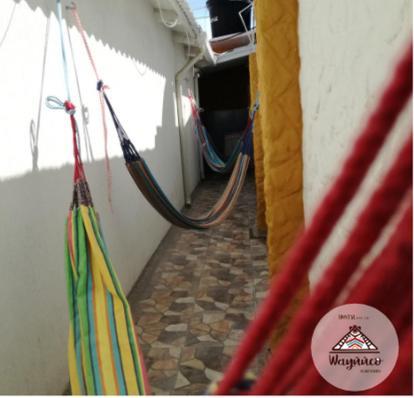 Wayuuco Backpackers Bed and Breakfast Ríohacha Exterior foto